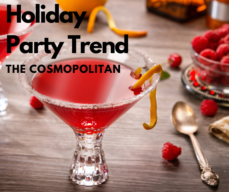 Holiday Cosmopolitan Cocktail Holiday Cosmopolitan Cocktail
