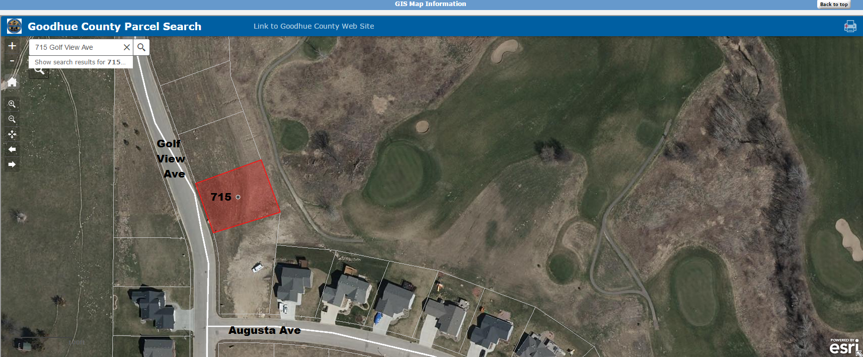 Lot For Sale Overlooking Golf Course In Zumbrota