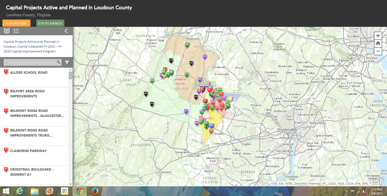 Check Out Loudoun Countys Public And Transportation Road Capital