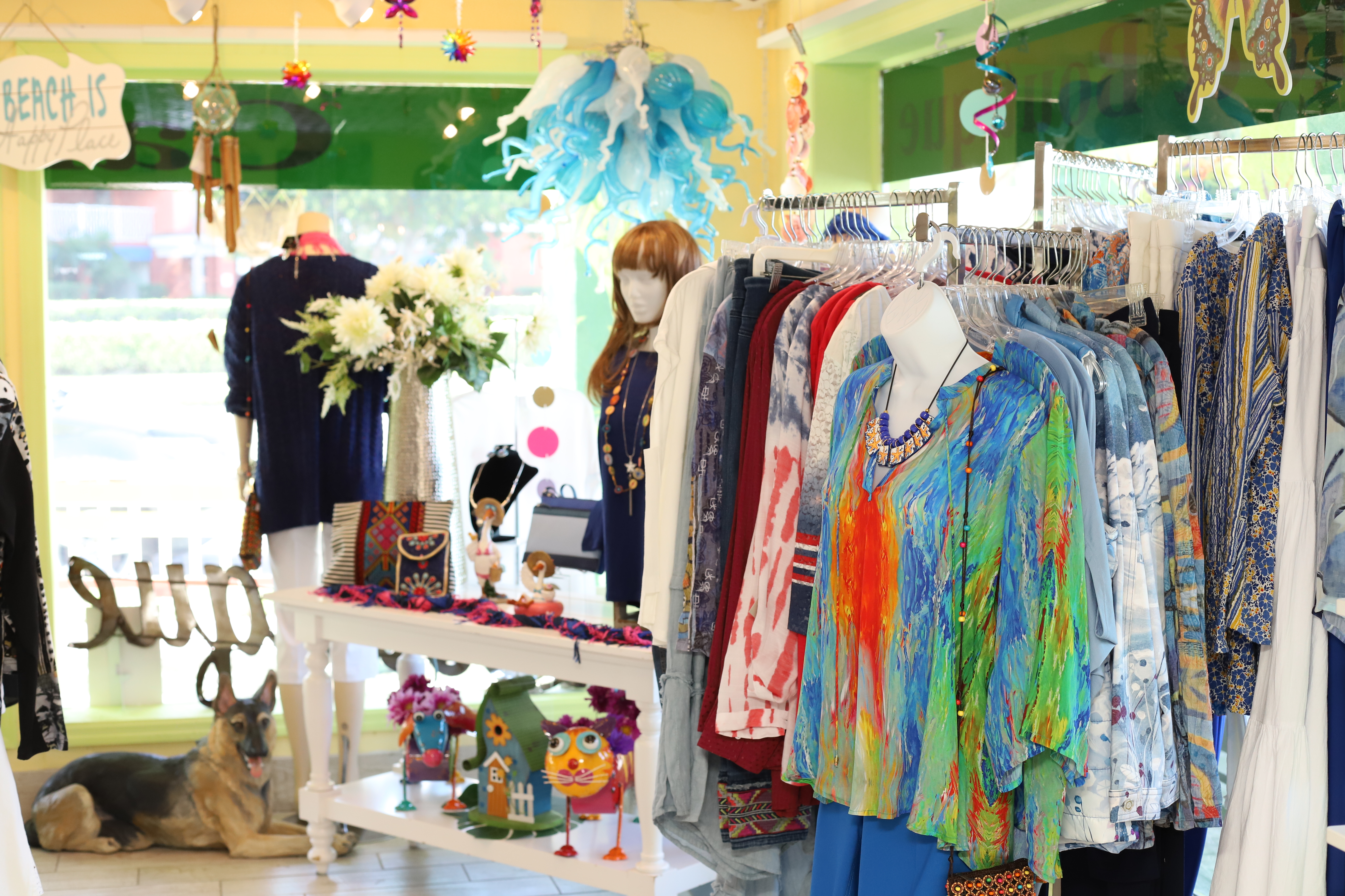 Inside the Sweet Sage Boutique