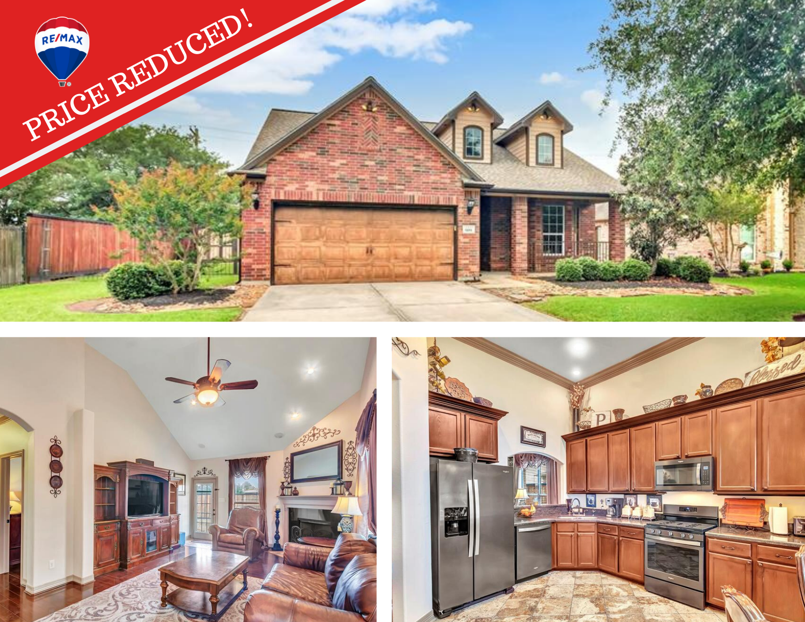 Price Reduced Home In Alvin
