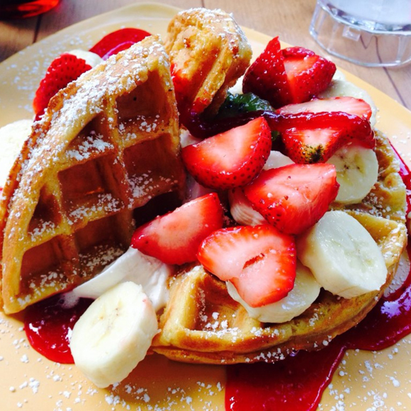 Waffle Daffle from the Breakfast Menu