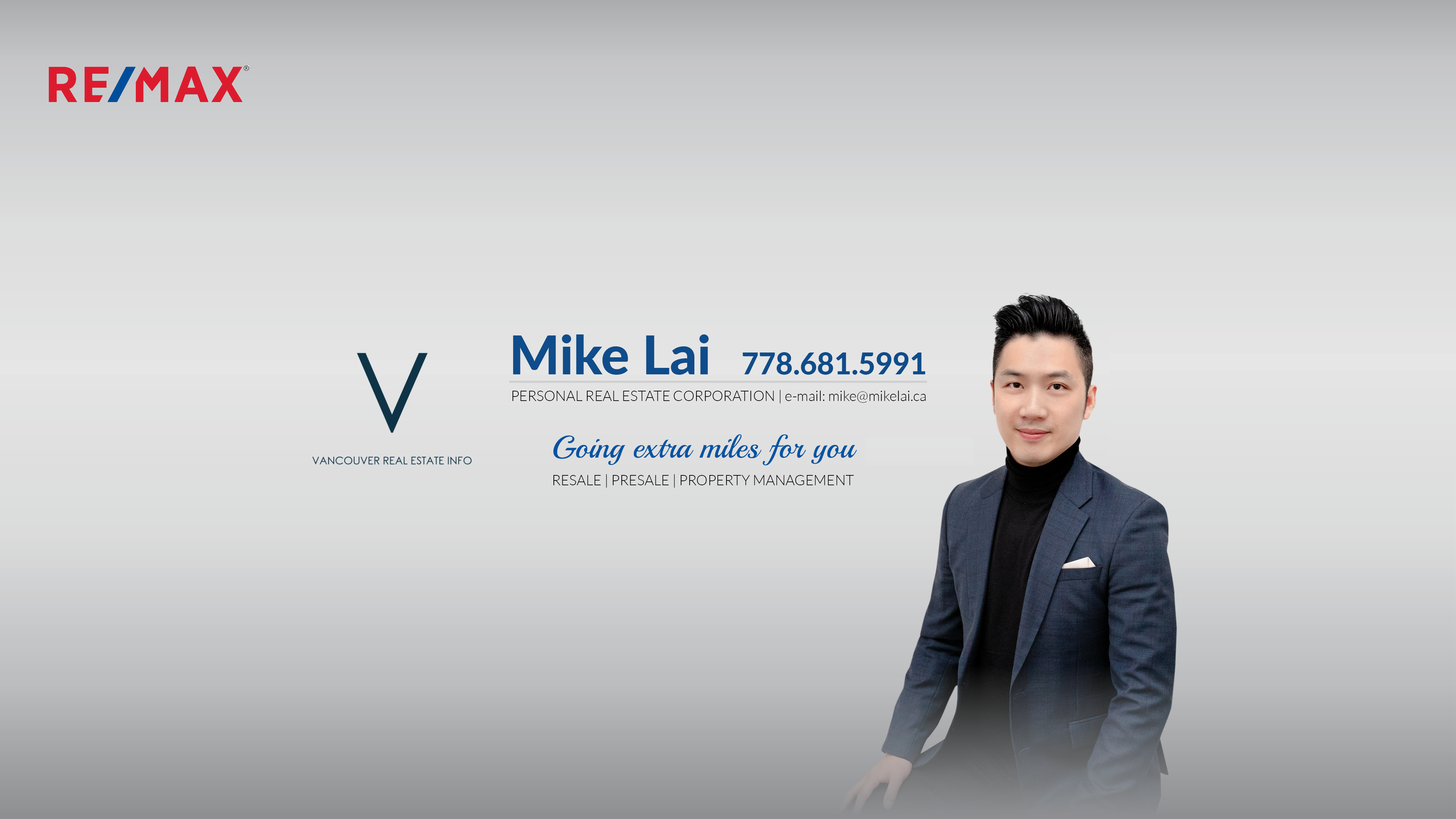 Vancouver Realtor Mike Lai - Top 10% Medallion Club Member