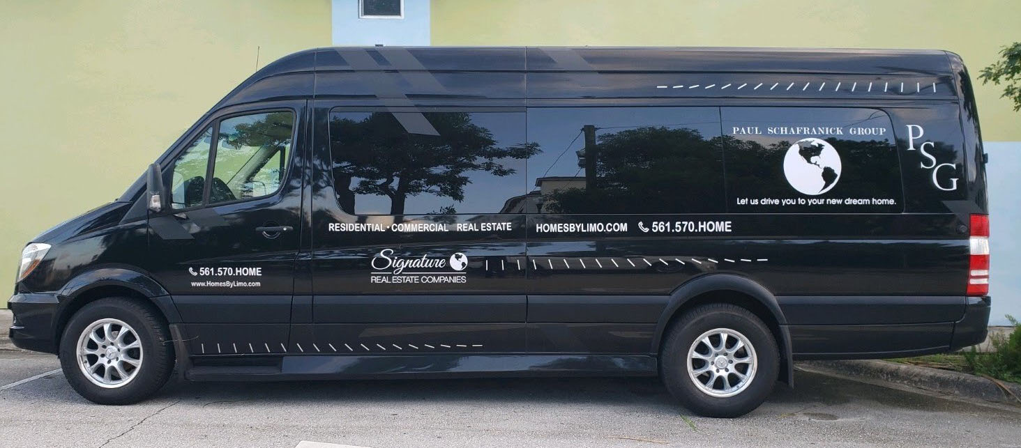 home tour van limo