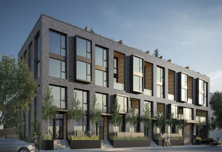 multiple housing units in community