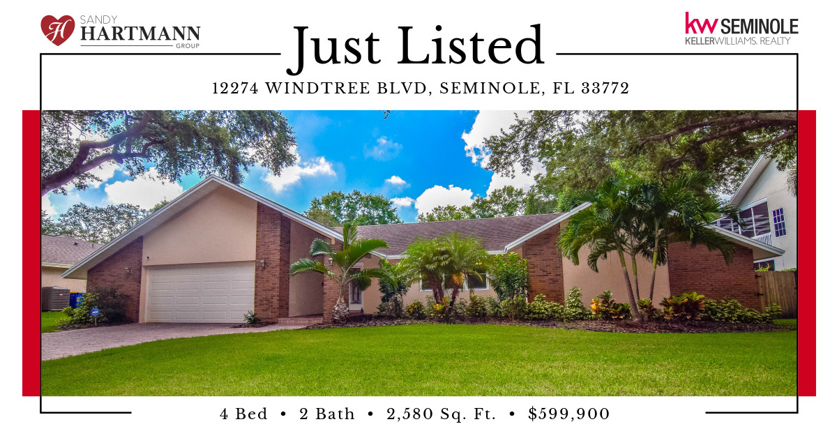 4 Bedroom Home For Sale In Windtree Oaks Of Seminole Florida